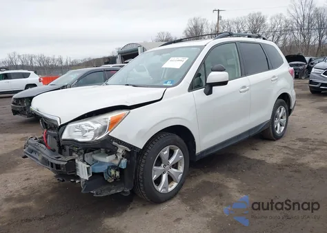 2014 Subaru Forester 2.5I Premium z USA, uszkodzony, nr VIN JF2SJAEC5EH551761
